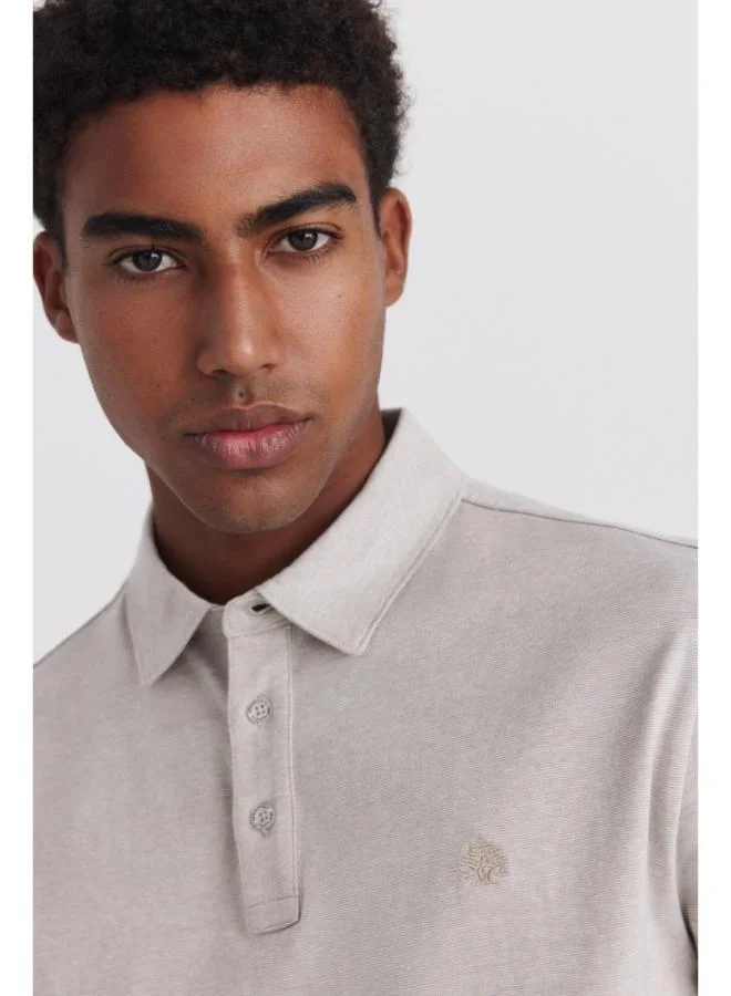 Springfield Microraya jersey slim fit polo shirt