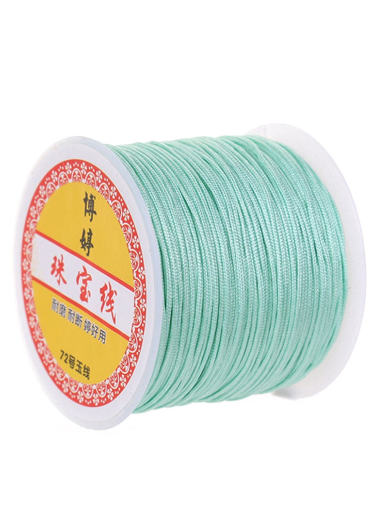 Generic - 72-Count Jade Cord Bulk for DIY Crafts Light blue green/line 72/50 m - Image 1