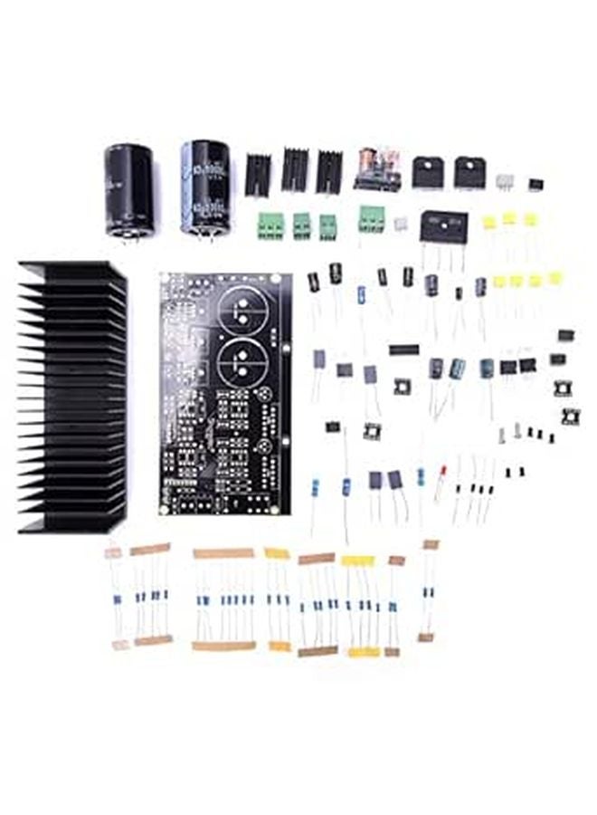LM3886 لوحة مكبر صوت ستريو ثنائي القنوات مع OP07 مخدم DC و 5534 مكبر صوت مستقل OP AMP - Image 1