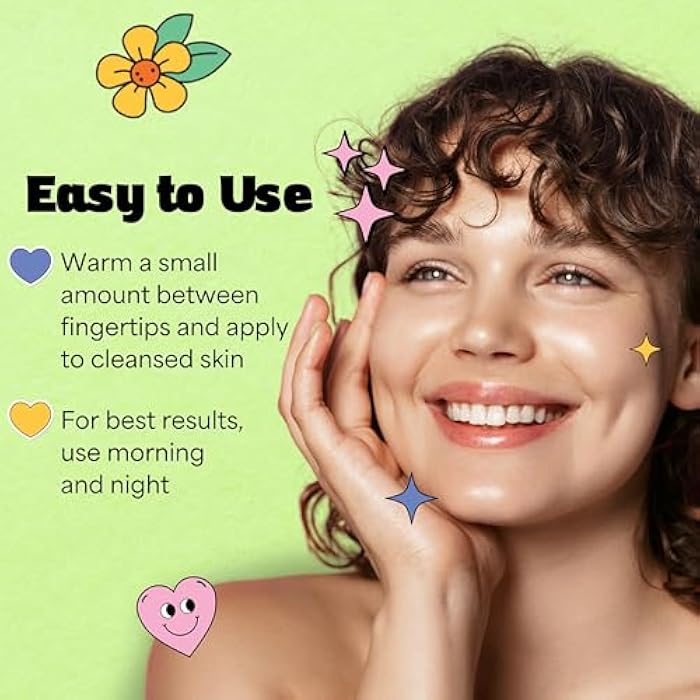 InstaNatural BESTIES Gentle Teen Gel Face Moisturizer | with Vitamin C, Hyaluronic Acid, Niacinamide for Hydration, Smoothness, Even Skintone | Simple Skincare for Healthy Skin (for All Skin Types) - Image 4