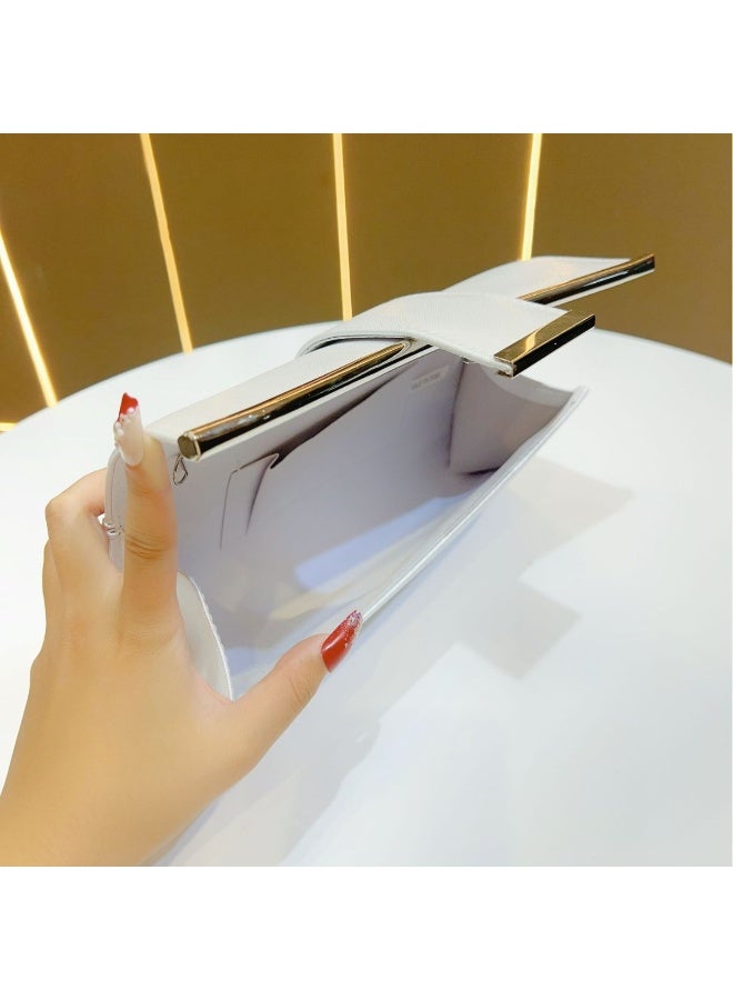 نيمي حقيبة يد جديدة بتصميم بسيط - الاختيار المثالي لأناقة السيدات الراقيات - Image 3