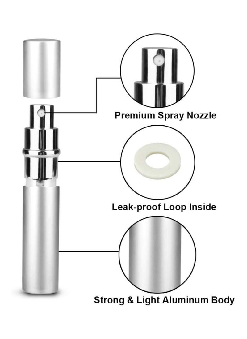 زجاجة عطر بخاخ للسفر، مضخة رذاذ عطر محمولة وسهلة إعادة التعبئة، زجاجة فارغة للرجال والنساء بحجم صغير 5 مل - pzsku/Z5841BB76D55EBACE75BFZ/45/_/1685008899/5f0631ef-c5d5-4366-8378-35823a8f5e62