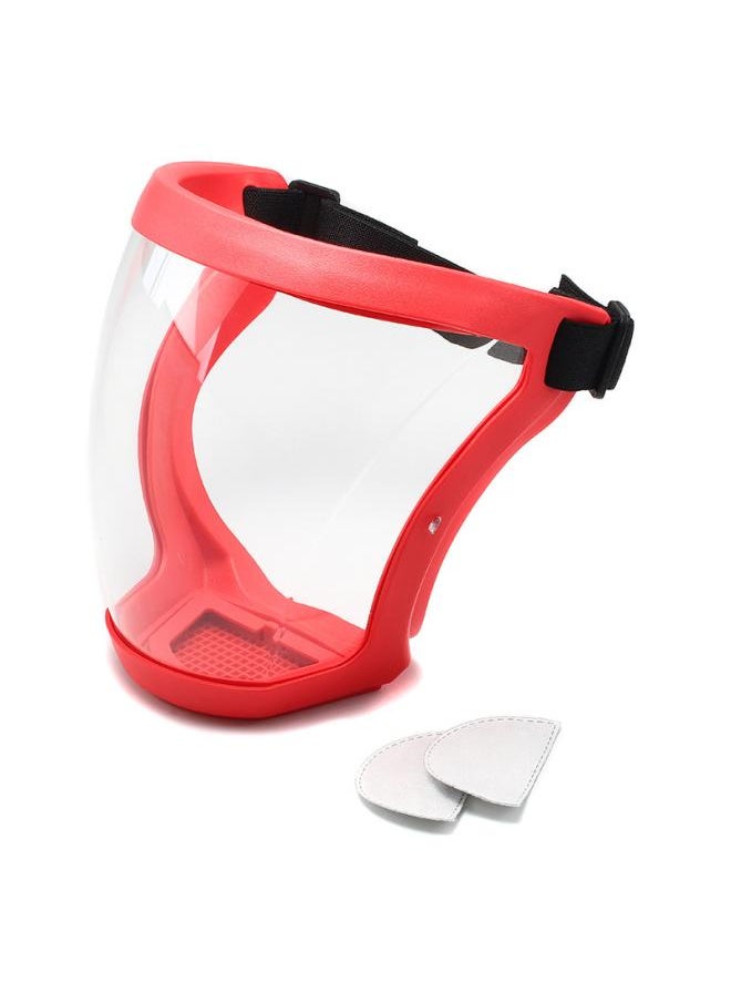Generic New Integrated High-definition Protective Mask Isolation Anti-fog Dustproof Riding Splash Full Face Goggles 