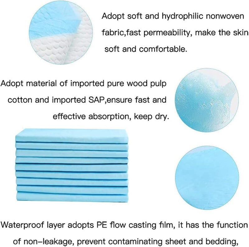 THE SMURFS Smurfs Polybag Of 20 Disposable Changing Mats, Nappy Pad, Pet Changing Pad, Pet Training Pad, Baby Diaper Mat, Nappy Pad Pet Training Pad, Blue - Image 3