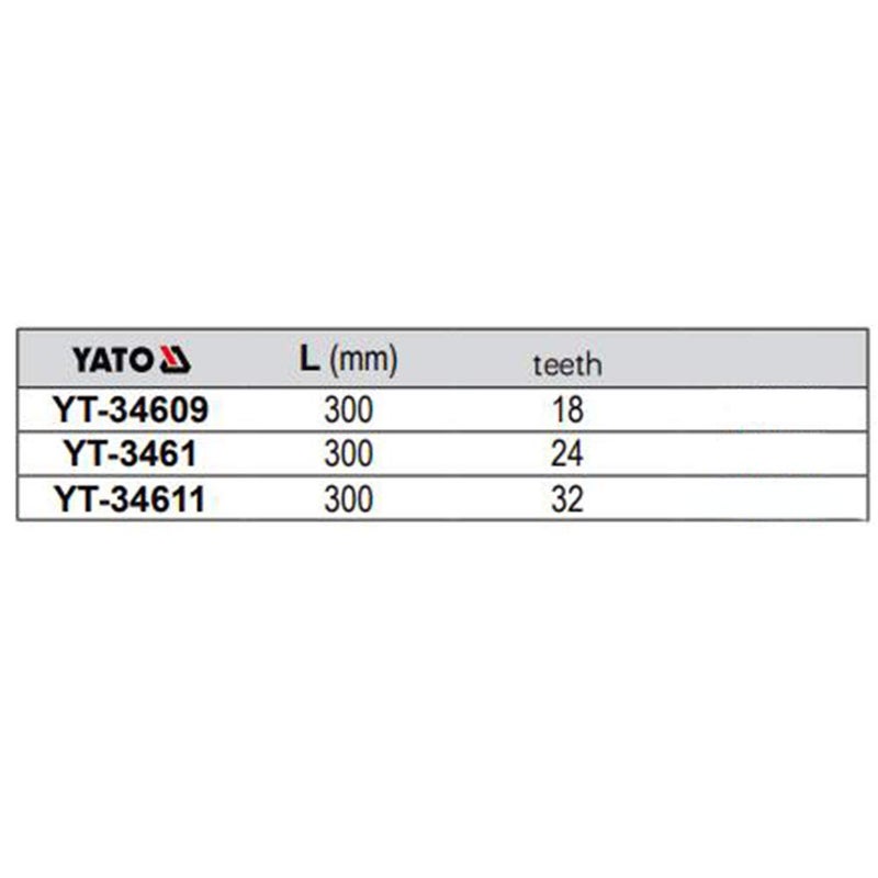 Yato Yato YT34611 32Tpi Hacksaw Frame Blade2PcsHacksaw Blade for metal CuttingHacksaw Blade HandleHacksaw Frame AdjustablePower ToolsIndustrial ToolsHome ToolsCutting ToolsTool KitSteel - Image 4