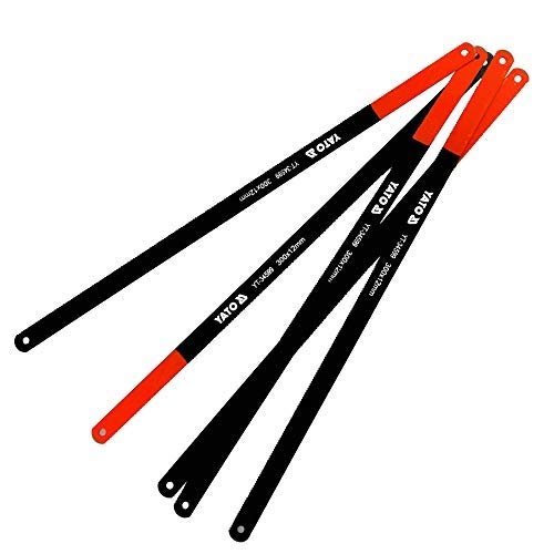 Yato Yato YT34611 32Tpi Hacksaw Frame Blade2PcsHacksaw Blade for metal CuttingHacksaw Blade HandleHacksaw Frame AdjustablePower ToolsIndustrial ToolsHome ToolsCutting ToolsTool KitSteel - Image 1