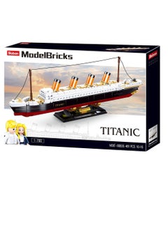 Sluban Sluban - Model Bricks Titanic 481 Pieces - M38-B0835  - Image 1