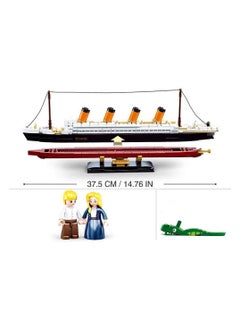 Sluban Sluban - Model Bricks Titanic 481 Pieces - M38-B0835  - Image 3