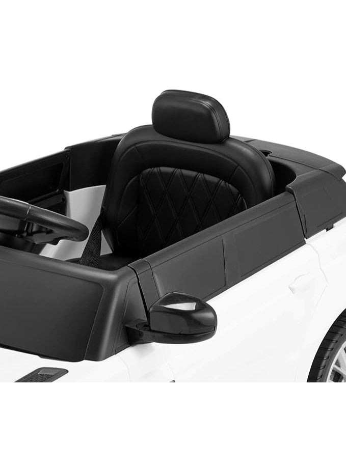 Range Rover Luxury Electric Ride-On SUV for Kids – Range Rover Inspired Design with Comfortable Seat and Premium White Finish - Image 4