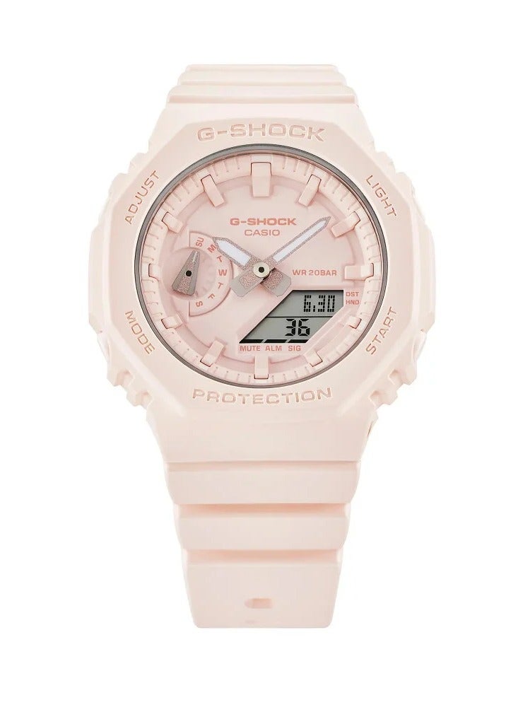 Casio Women Watch G-Shock Analog Digital Resin Band GMA-S2100BA-4ADR - Image 3