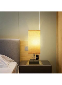 Sharpdo Usb Charging Cloth Cover Table Lamp  - Image 3
