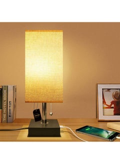 Sharpdo Usb Charging Cloth Cover Table Lamp  - Image 2