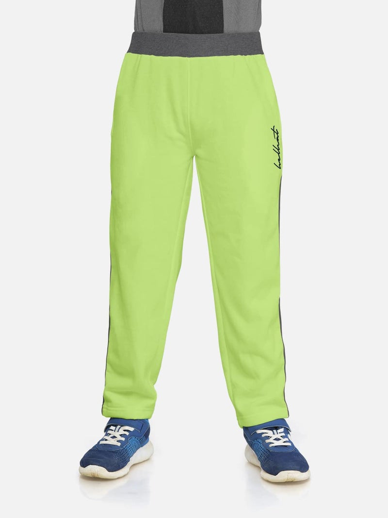 HELLCAT Boys Regular Fit Mid Rise Blended Cotton Stylish Track Pants - Pack of 3-Grey/Black_24(3-4Years) - Image 5