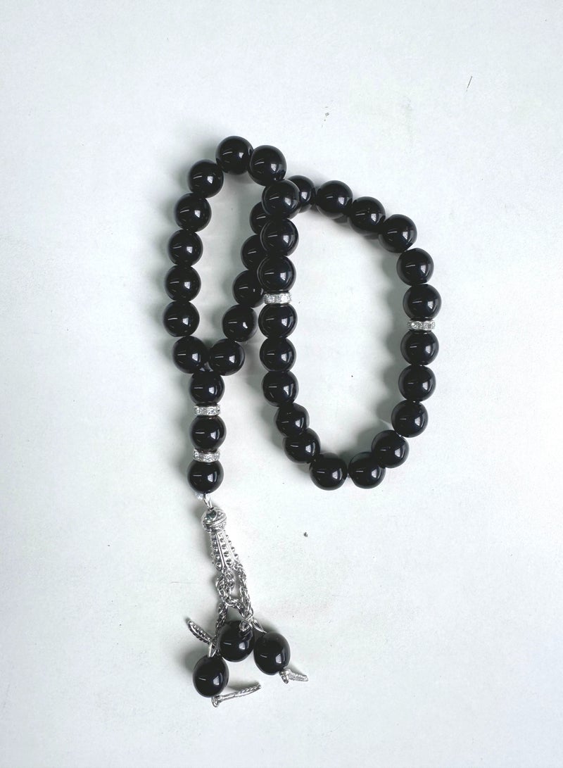general 3pcs/33 Glass Prayer Beeds /Tasbih/10mm - Image 5
