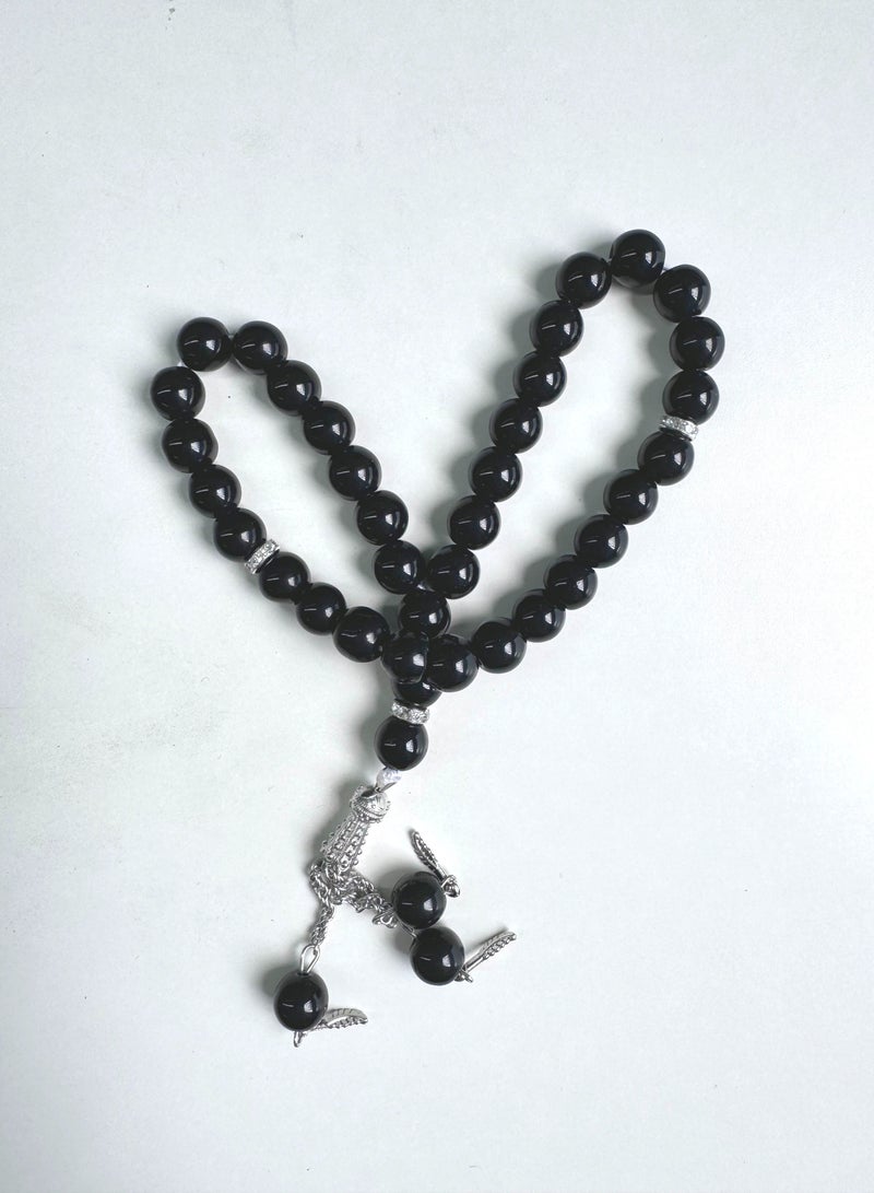 general 3pcs/33 Glass Prayer Beeds /Tasbih/10mm - Image 4