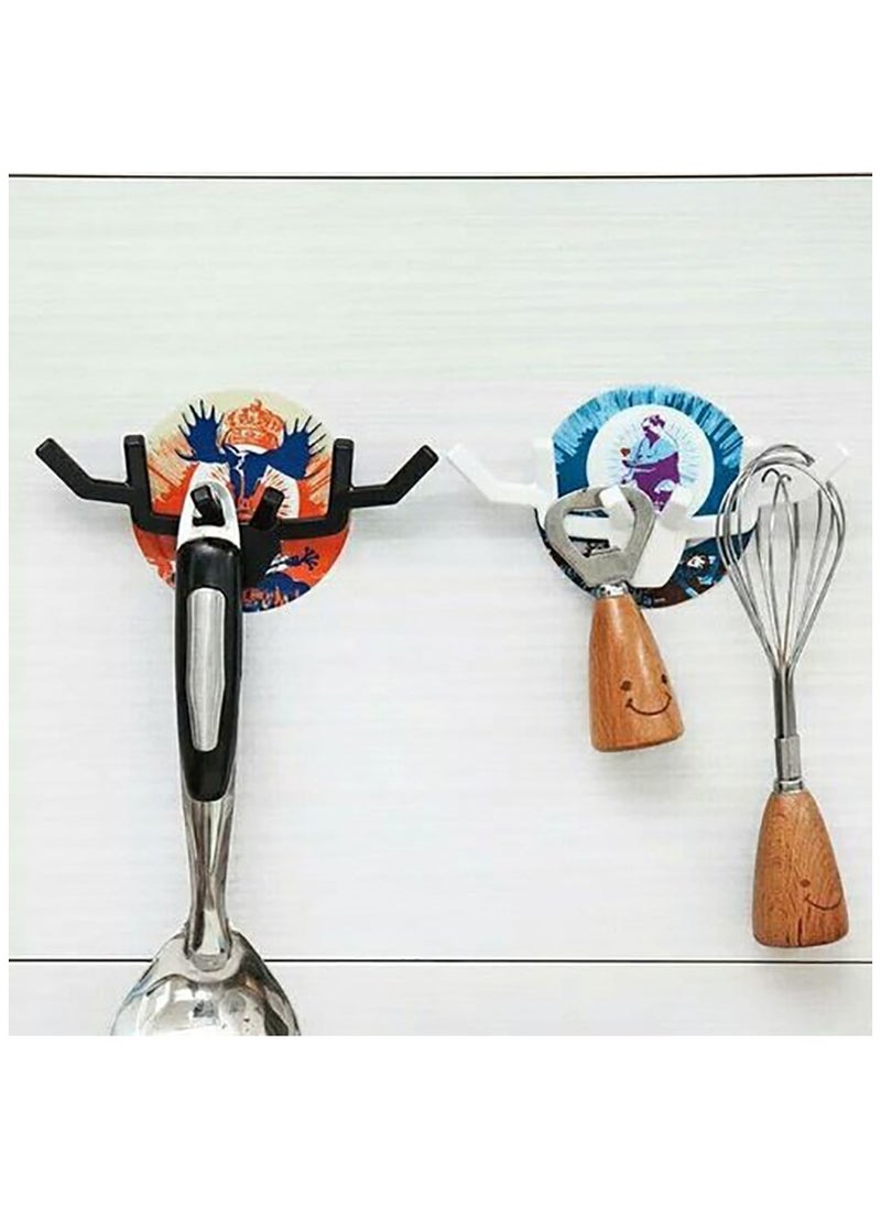 Self Adhesive Deer Elk Head Shape Towel Hanger  - Image 1