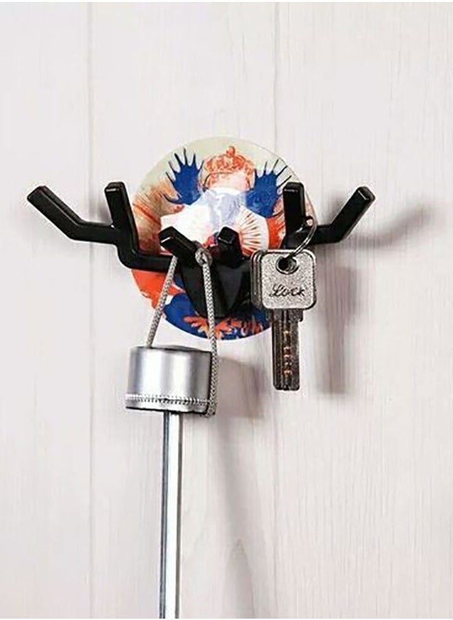 Self Adhesive Deer Elk Head Shape Towel Hanger  - Image 2