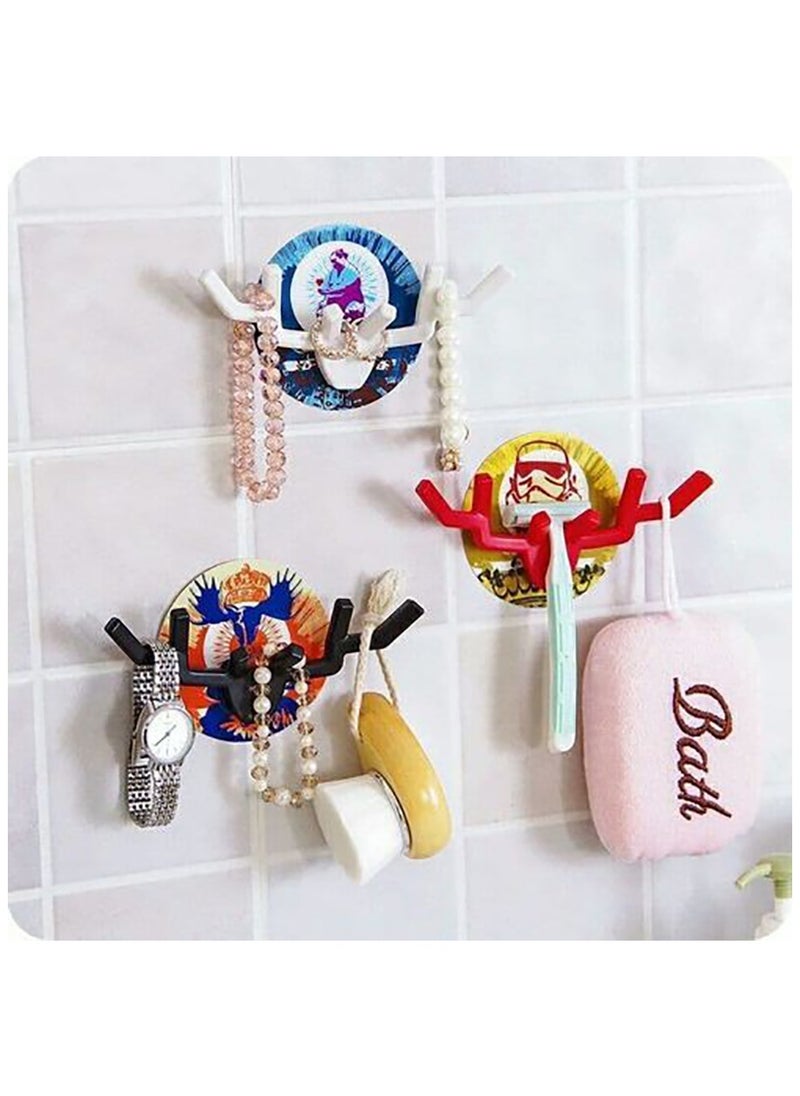 Self Adhesive Deer Elk Head Shape Towel Hanger  - Image 5