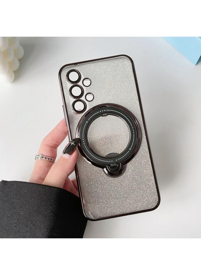 S-TOP Case For Samsung Galaxy A23 4G/5G Rotation MagSafe Holder Gradient Glitter TPU Phone Case - Image 1