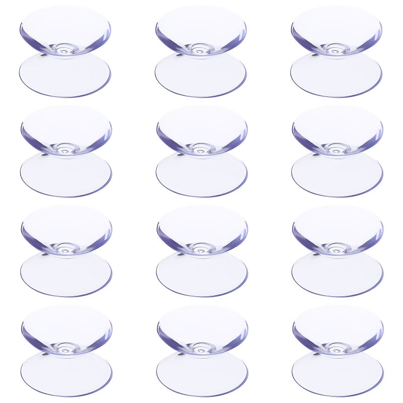 12pcs Double Sided Suction Cups Glass Table Tops Clear Spacer Glass Anti-slip Pads Mini Suction Cups - Image 1