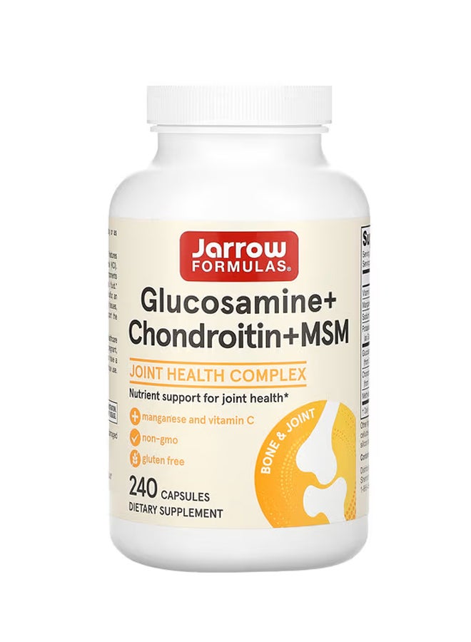 جارو فورملاز الجلوكوزامين + الكوندروتن + الميثيل سلفونيل ميثان 240 كبسولة