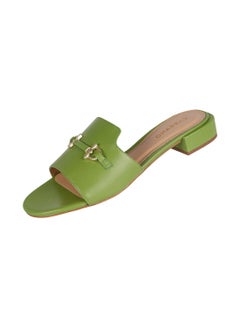 CARRANO Carrano Ladies Open Mule Chain Strap Low Block Heel 355004C Cab0743  - Image 3