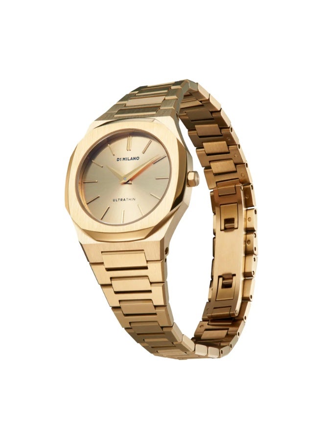 دي وان ميلانو D1 MILANO UTBL31 سوار فائق النحافة 30 مم - ZEPHYR GOLD - Image 2