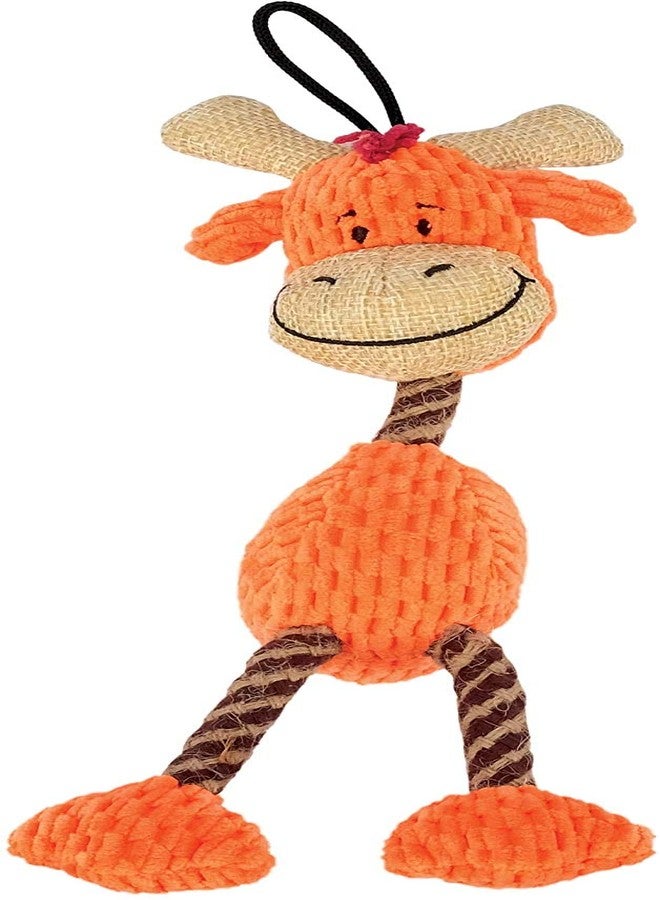 زيوس ألعاب ZEUS Mojo Naturals Big Belly Pals، ألعاب للكلاب الصغيرة والجراء، احصل على زرافة أو نعامة - Image 1