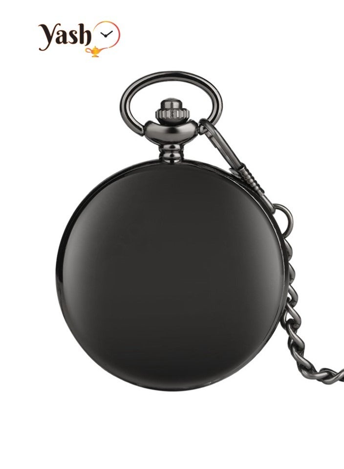 YASH Yash Retro Pocket Watch for Husband I Love You Quartz Timepiece with Chain and Elegant Packaging – A Perfect Gift  - Image 4