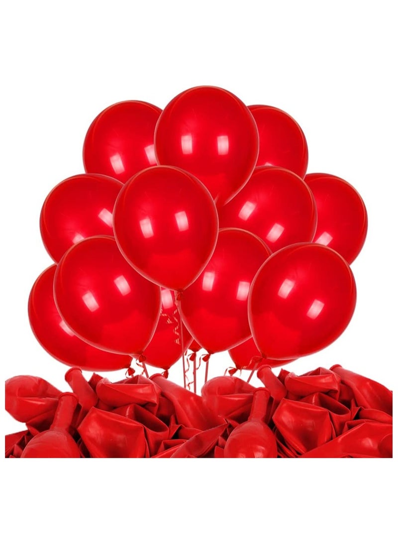 Boxwoods 100 PCS Of Red Latex Balloons - Image 1