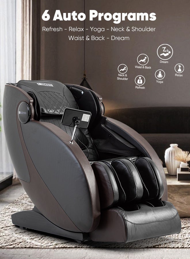 JC BUCKMAN 2D Full Body Massage Chair | Includes FREE Massage Gun | Zero Gravity Recliner, SL-Track, 28 Massage Rollers, 12 Auto Programs, Waist Heating, Bluetooth Speakers, 2-Year Warranty - Image 2