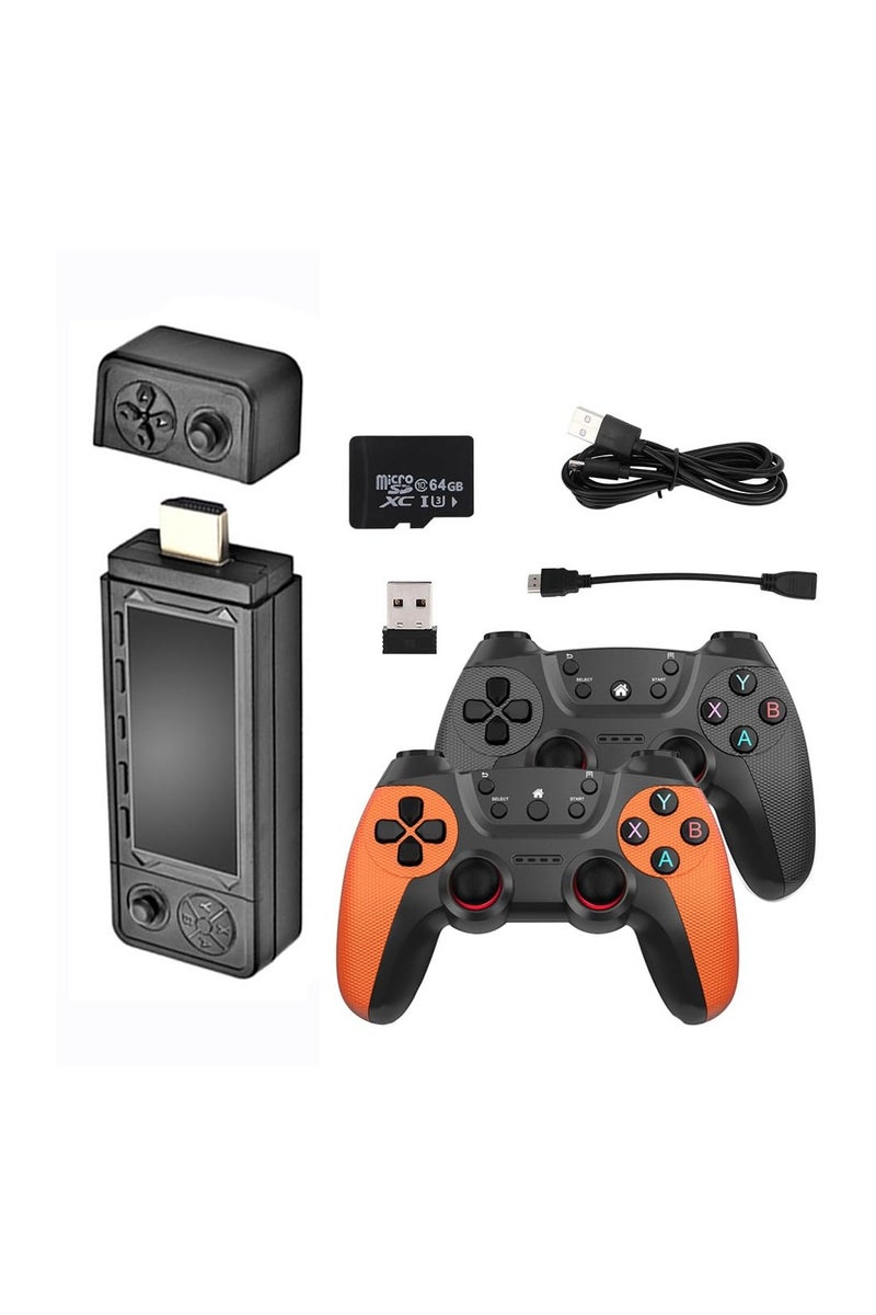 X9 Ultra 4K HD Arcade Home TV Mini Game Console Retro Game Simulator Host 2.4G Dual Wireless Controller, Rechargeable Gamepad 64G - Image 3
