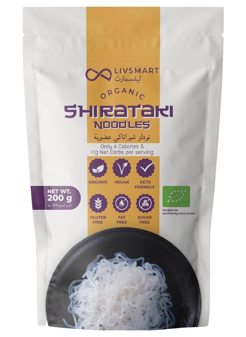 Livsmart Organic Shirataki Noodles 200g - Image 1