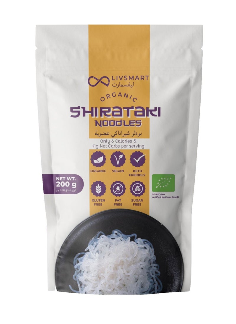 LIVSMART Livsmart Organic Shirataki Noodles 200g  - Image 1