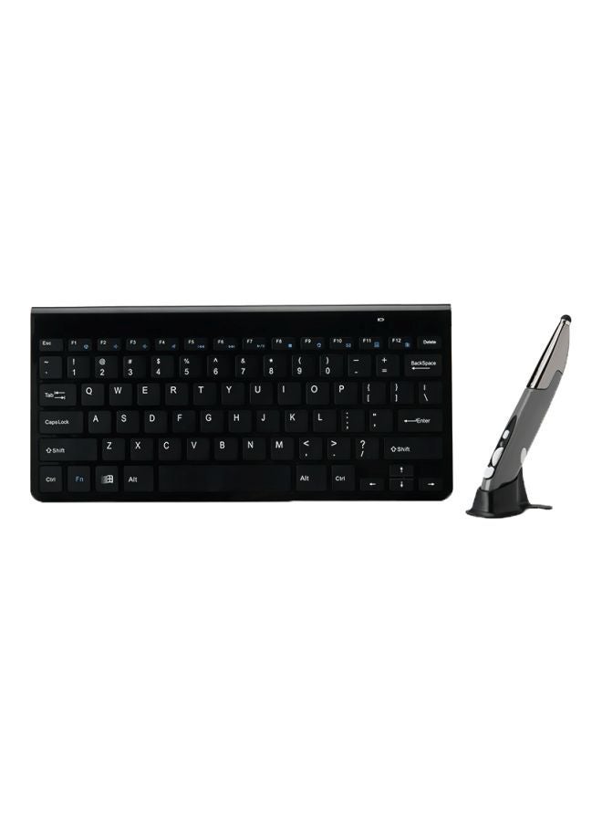 NIBEMINENT KB3261B Bluetooth Pen Mouse And Keyboard Set Black - Image 1