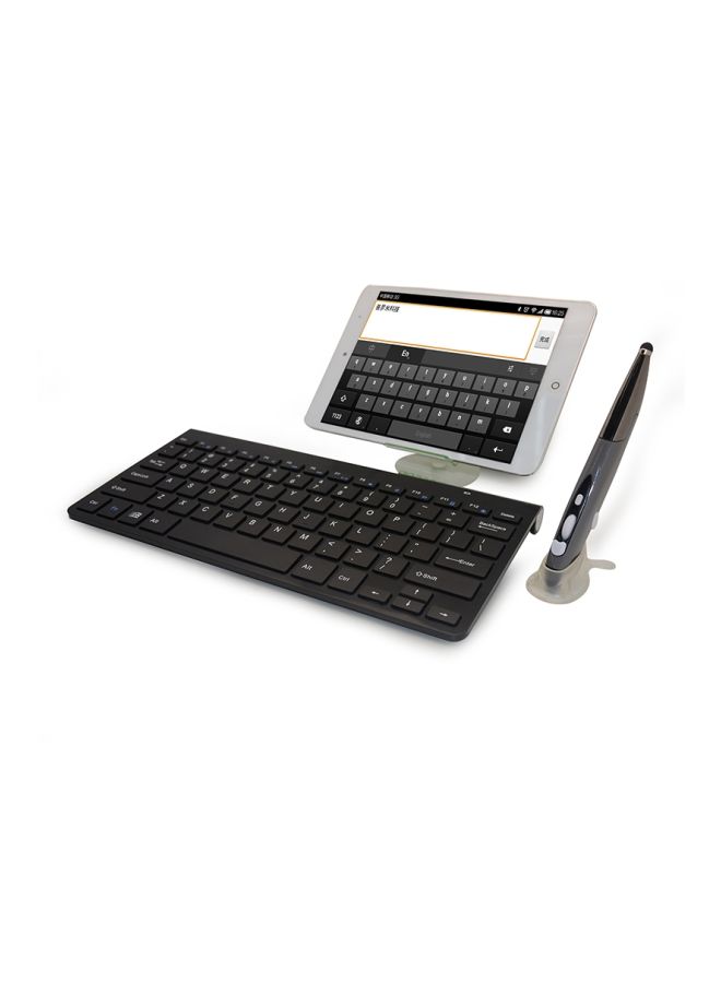 NIBEMINENT KB3261B Bluetooth Pen Mouse And Keyboard Set Black - Image 5