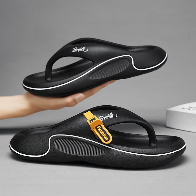 Internet-Famous Flip-Flops Men'S Summer Outdoor Wear Boys Flip-Flops Men'S Outdoor Seaside Beach Leisure Sandals - Image 4