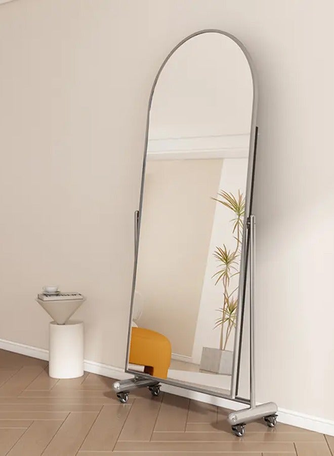 DubaiGallery Arched Full Length Mirror Floor Mirror with Stand Full Body Mirror Arched Mirror Wall Mounted Mirror for Bedroom Living Room  - Image 4