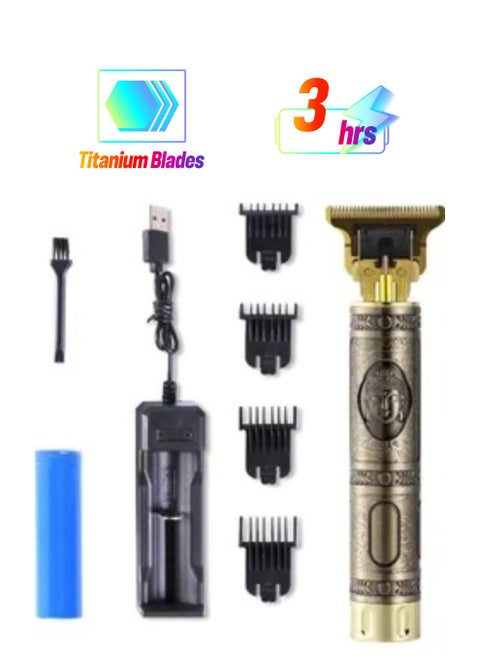 T9 USB Hair Trimmer Baldheaded Cutter Beard