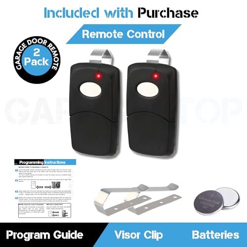 GARAGE STOP 2X Garage Door Opener Remote for Linear Multi-Code 3089 308911 MCS308911, 10 dip Switch Gate Opener Remote 300MHz, Garage Clicker Replacement - Image 4