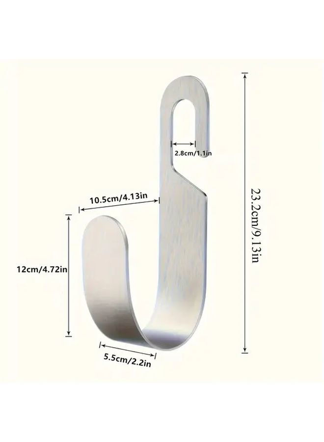 Wall Mounted Stainless Steel Garden Hose Hanger With Valve 1pc - Image 3