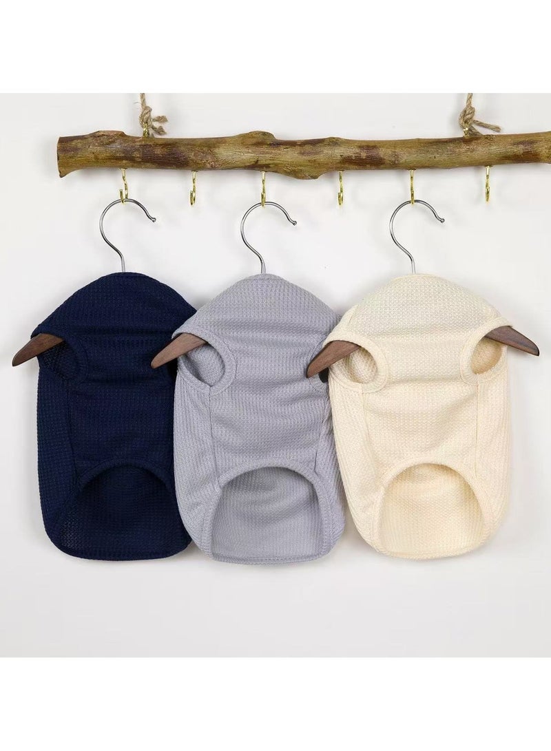 Cute Dog Clothes, Breathable And Soft Dog Clothes, Pet Pullovers, Puppy And Cat Clothes, Spring And Summer Breathable Clothing, Thin L Size - Image 3