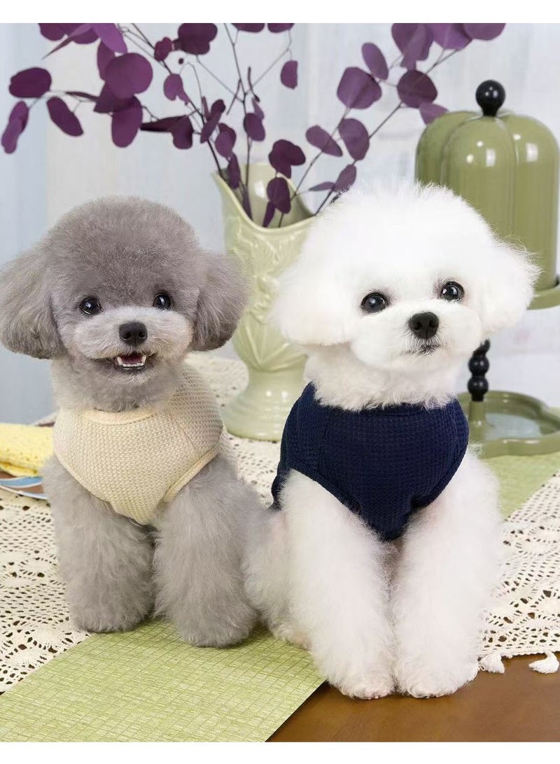 Cute Dog Clothes, Breathable And Soft Dog Clothes, Pet Pullovers, Puppy And Cat Clothes, Spring And Summer Breathable Clothing, Thin L Size - Image 4