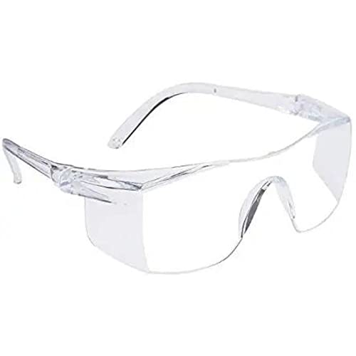 Vast SAFETY GOGGLES SAFETY GLASSES FOR BIKING, RIDING, FOR MEN, WOMEN, BOYS, GIRLS Welding, Laboratory, Blowtorch, Wood-working, Power Tool Safety Goggle (SAFETY GOGGLES NO.2) (CLEAR- PACK OF 2) - Image 5