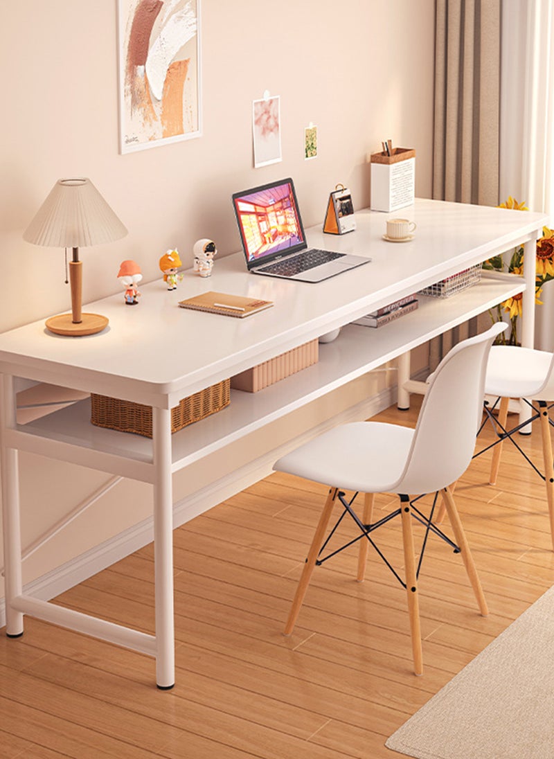 Sharpdo Multifunctional Household Wall-Mounted Desk, Dressing Table, Computer Table, Suitable for Bedroom/Living Room/Entrance 120*40*74CM - Image 2