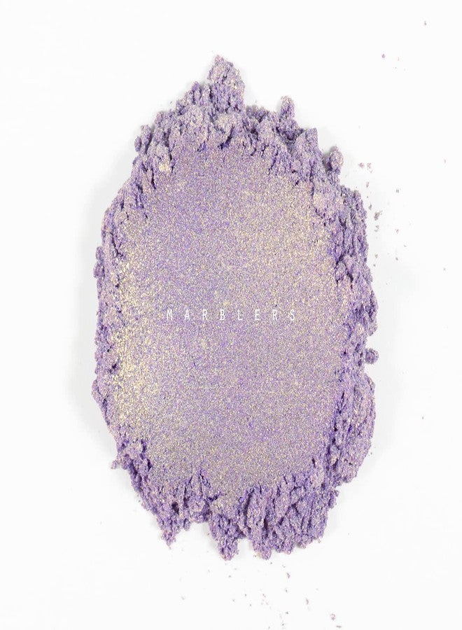MARBLERS Chunky Mica Powder [Wisteria Pearl] 0.11oz (3g) | Highly Pigmented | Non-Toxic, Vegan, Cruelty-Free | Lip Gloss, Eyeshadow, Body Butter, Nail Polish, Nail Art | Party, Body, Face Makeup - Image 2