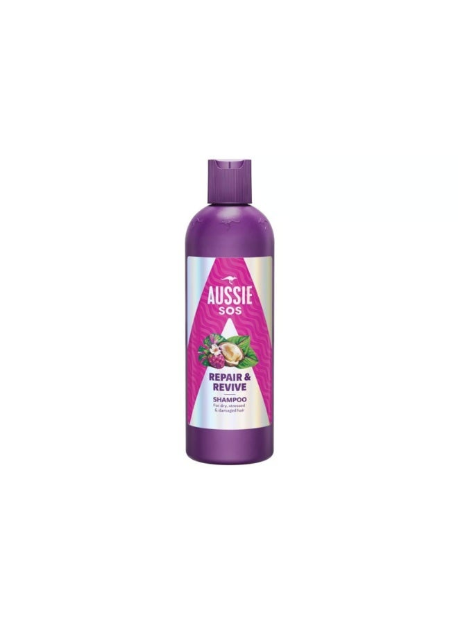 Aussie SOS Repair & Revive Shampoo 300ml - Image 1