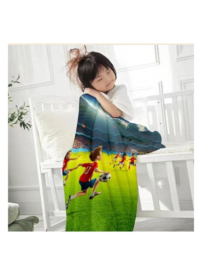 general Baby and children's cartoon flannel thin blanket (warm and comfortable, suitable for sleep, games) 70cm*100cm - 956 - Image 2