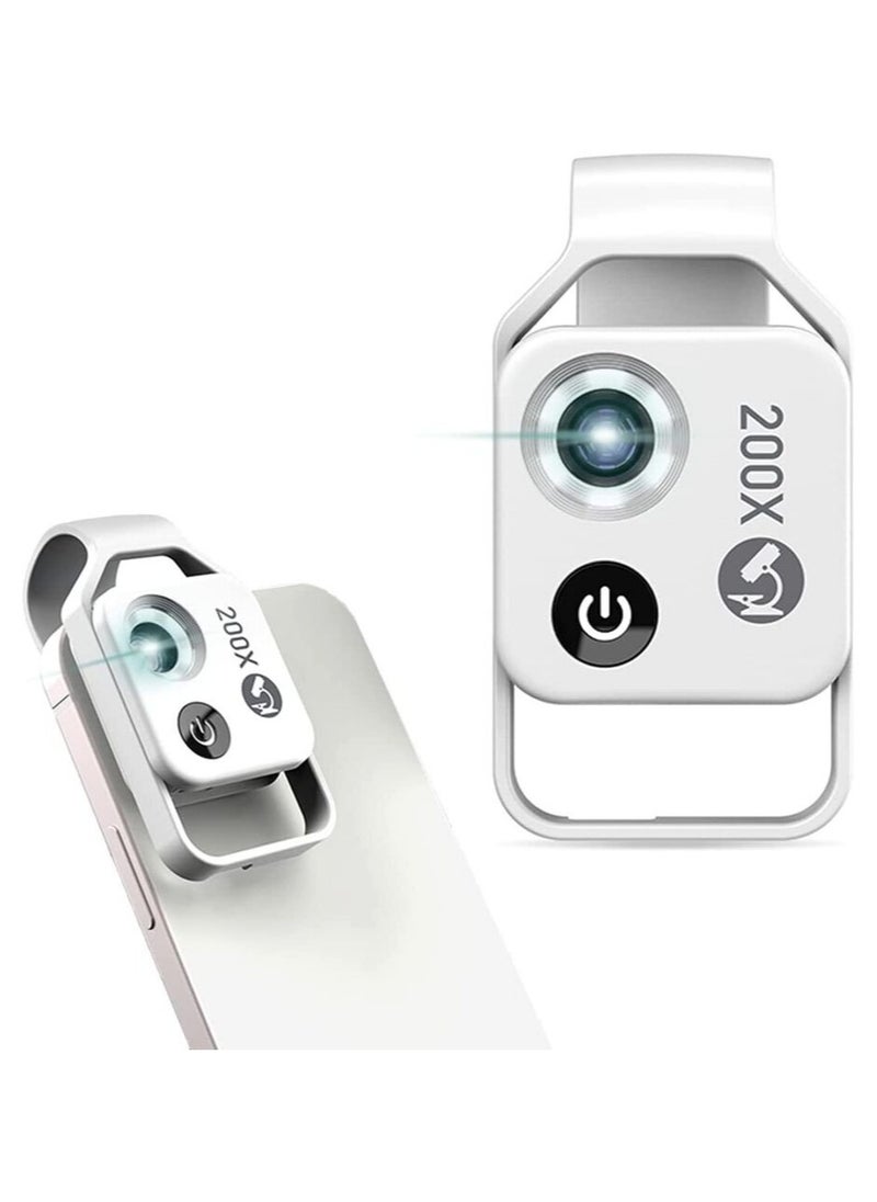APEXEL APEXEL 200X Microscope Lens Mobile Phone High Magnification For iOS Android!  - Image 1