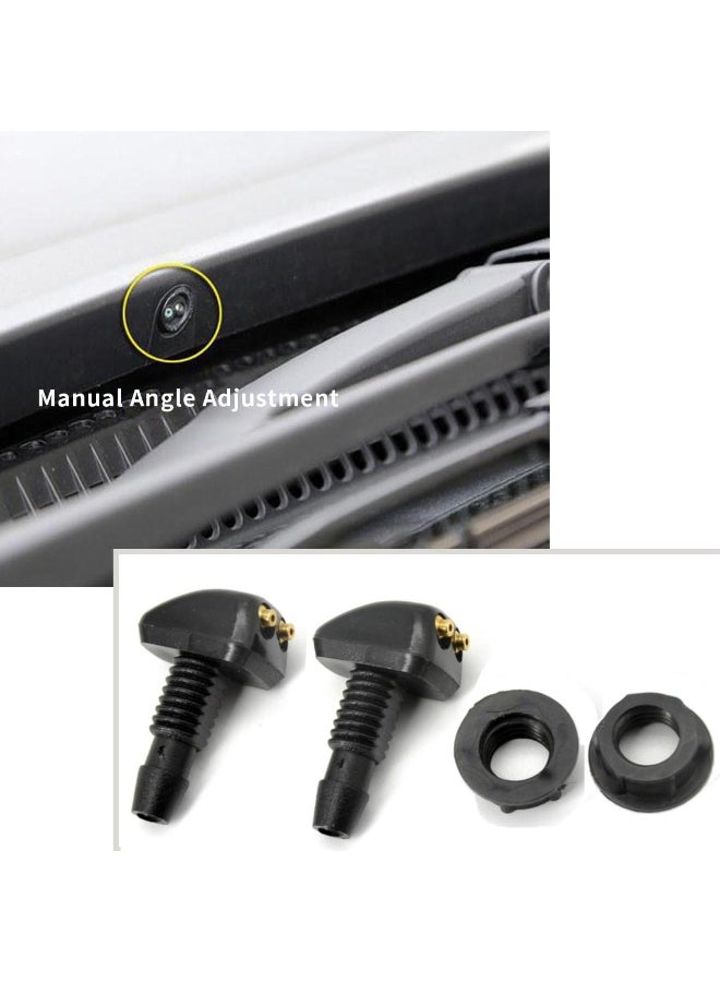 Generic 2PCS Automobile General Front Windshield Water Nozzle Washer Wiper Nozzle Jet Sprayer Sprinkler  - Image 3